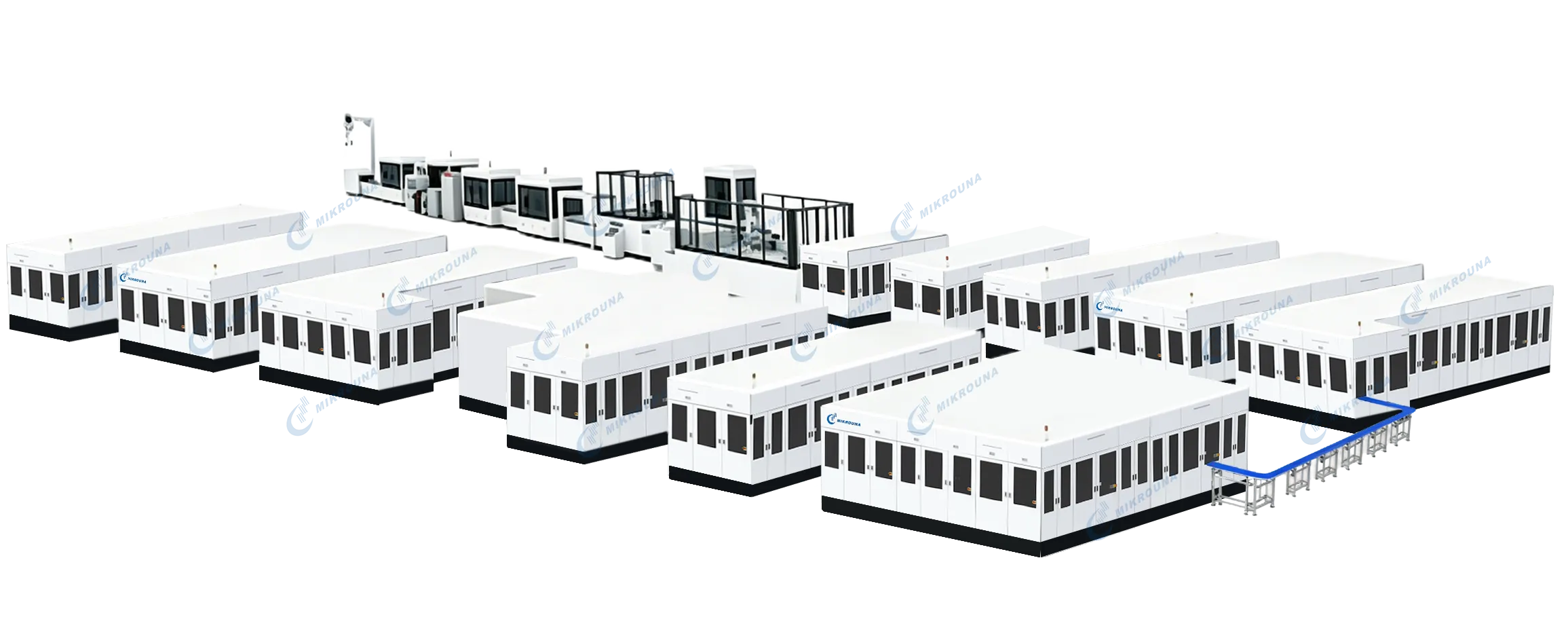 Prismatic cell production line