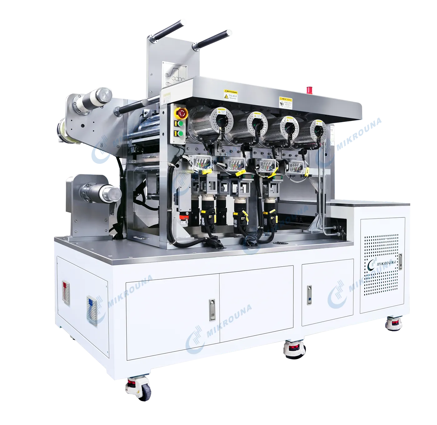 4-Roll Dry Process Electrode Film Forming Machine