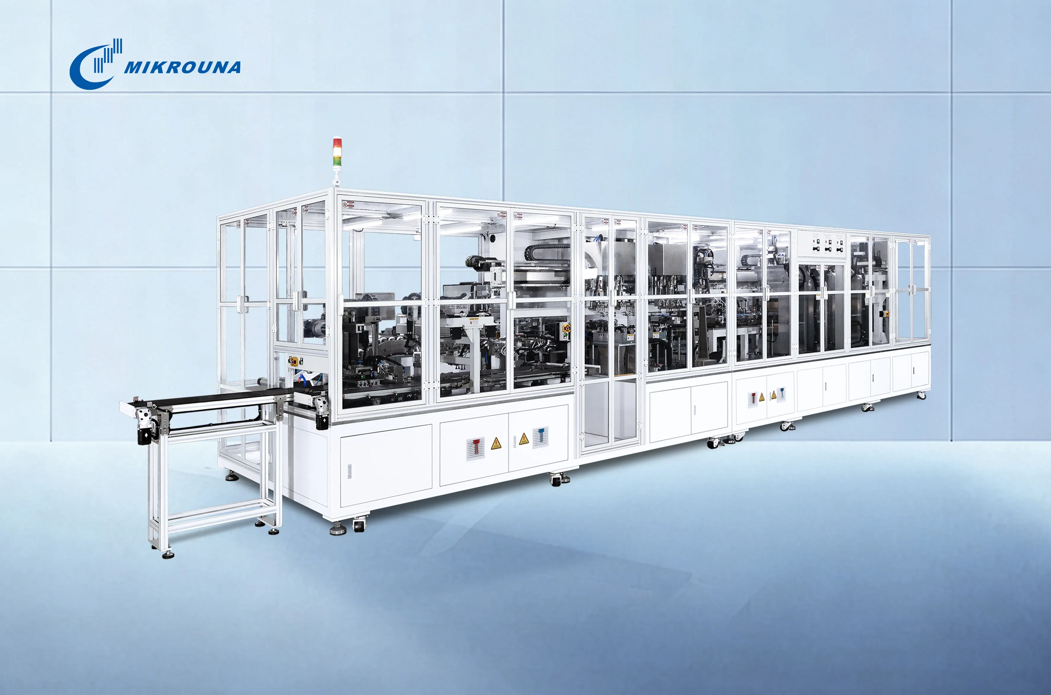 lithium battery top and side sealing machine