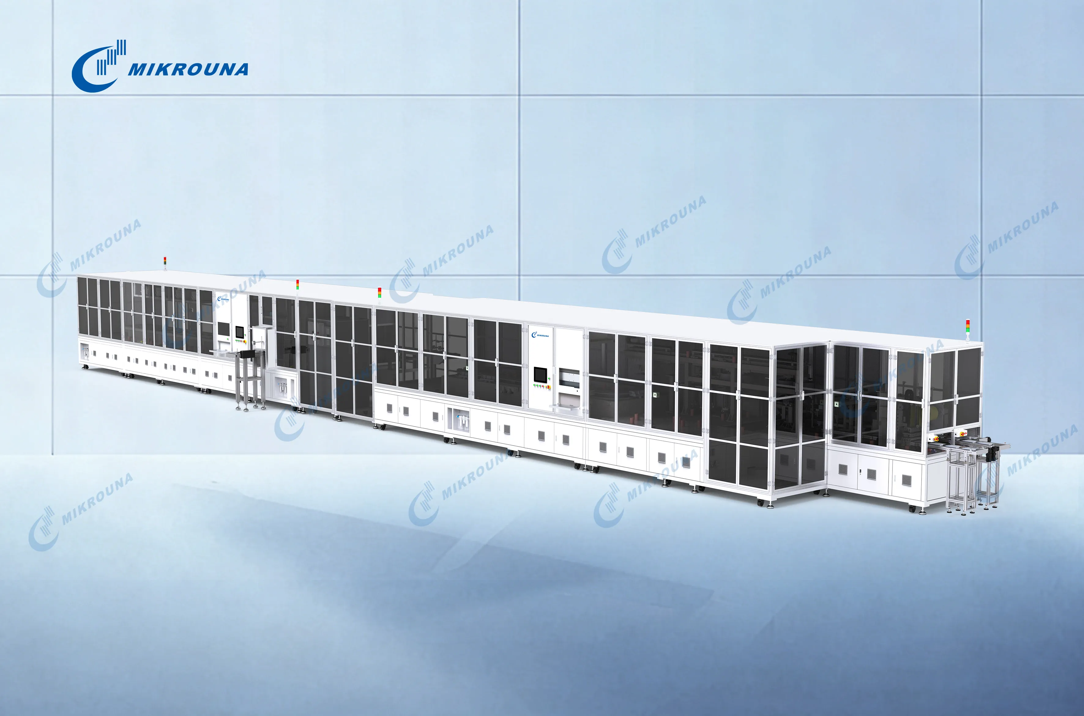 lithium battery welding and packaging machine
